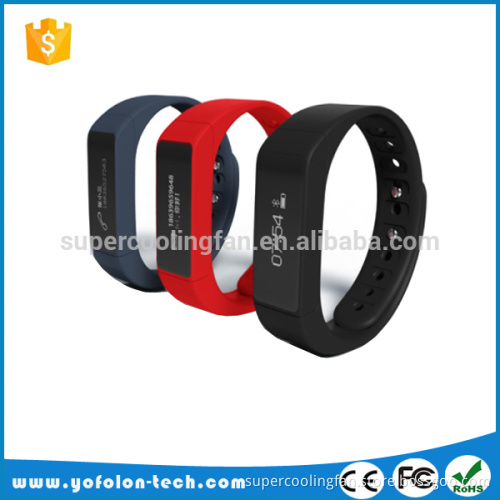 New design i5 plus 0.91" OLED touch screen smart bracelet 2017